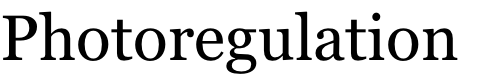 Photoregulation