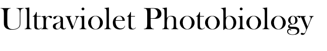 Ultraviolet Photobiology