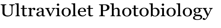 Ultraviolet Photobiology
